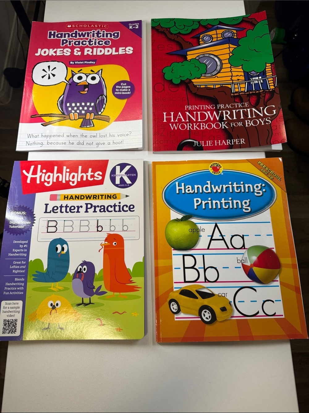 Scholastic & Highlights Handwriting Practice Activity Bundle - Multicolor